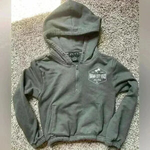 ENVY Panama City Beach PCB Long Sleeve Cropped Hoodie Size Small